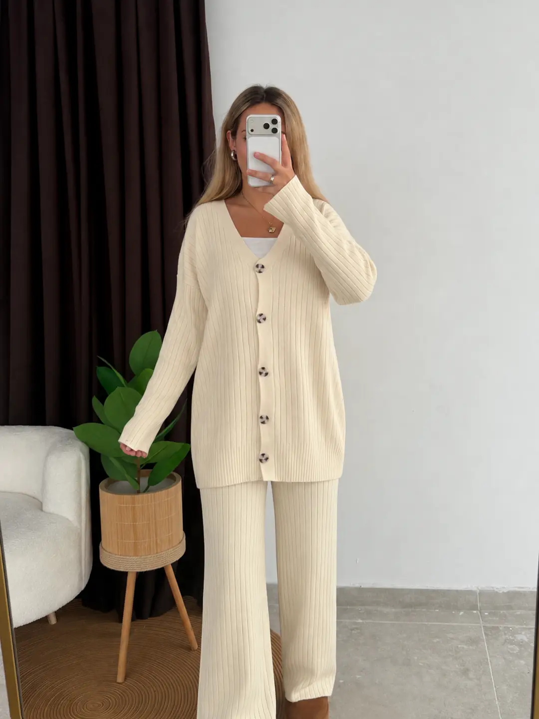 Fitilli Basic Triko Takım