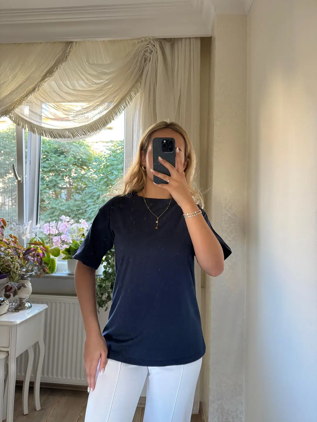 Ürün görseli: Basic T-Shirt - Lacivert
