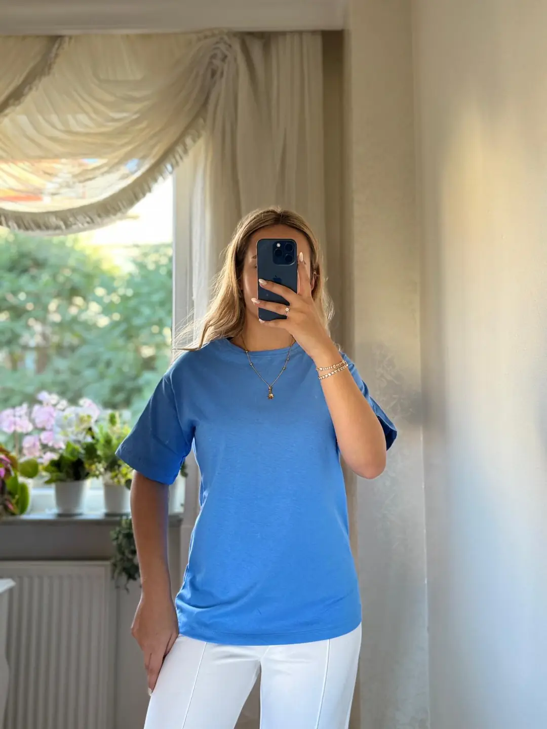 Ürün görseli: Basic T-Shirt - Mavi